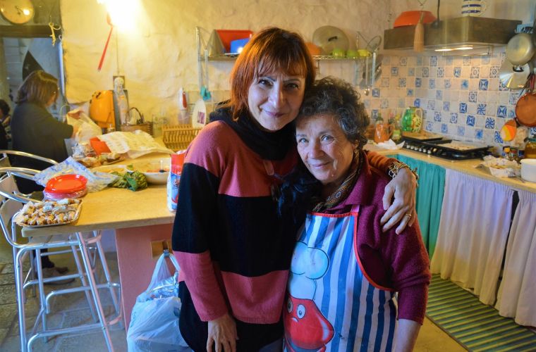 Silvana with a Silvanina (home food housewives)