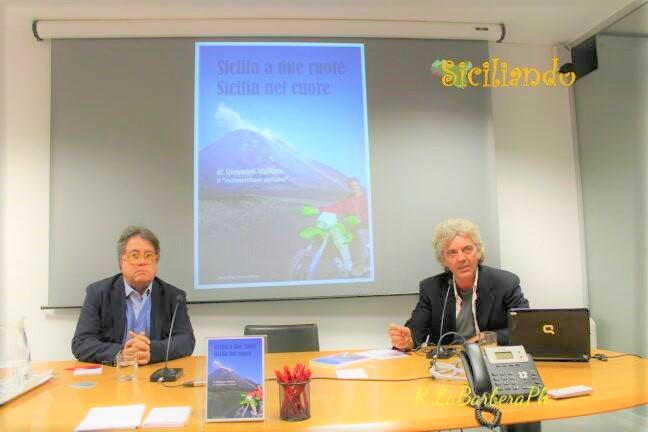 Book presentation with my friend Sebastiano Tusa, one of the most renowned archaeologist in the world