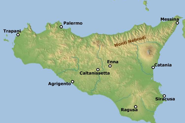 Nebrodi map (from Wikipedia CC BY-SA)