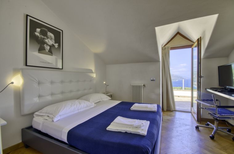 Double bedroom of the villa is on the second floor