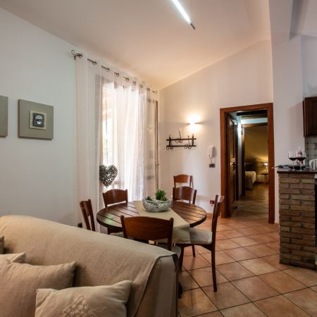 This Sicily villa in Trapani area is structured on one floor, you enter inside the well-finished and elegant living room.