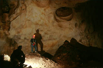Palombara cave, interior (photo from the Cutgana website)