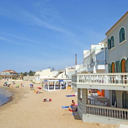 The beach and the house of Inspector Montalbano! 300 meters away