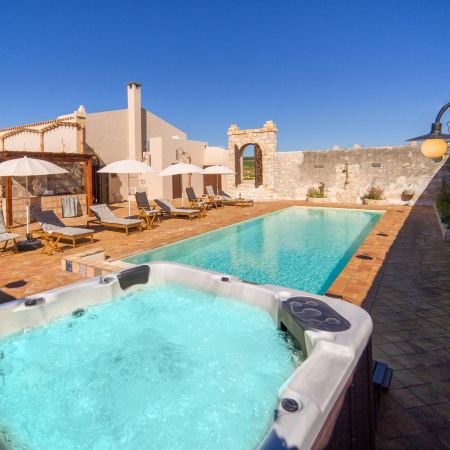 Pool and Jacuzzi