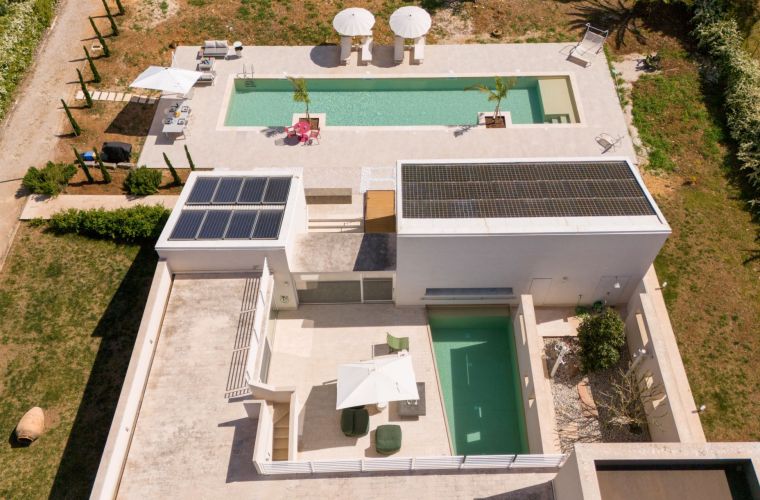 Drone view of this gorgeous stay