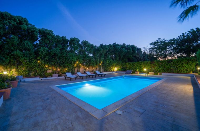 The villa is very well maintained.
