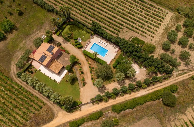 Drone view of this gorgeous stay
