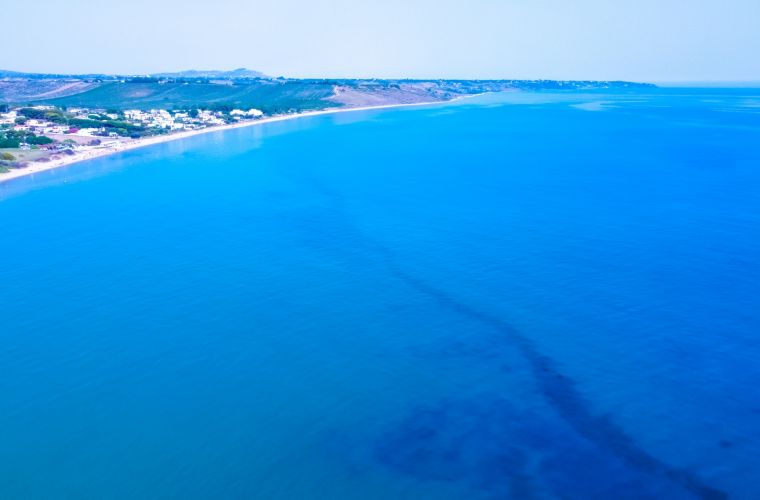 This beach, 300 meters
