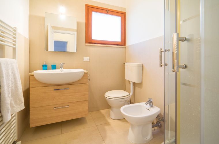 Bathroom with shower