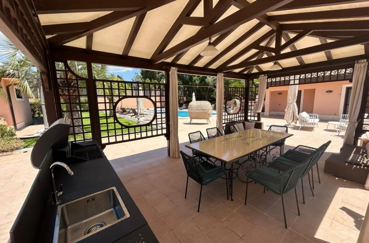 Gazebo, BBQ, patio