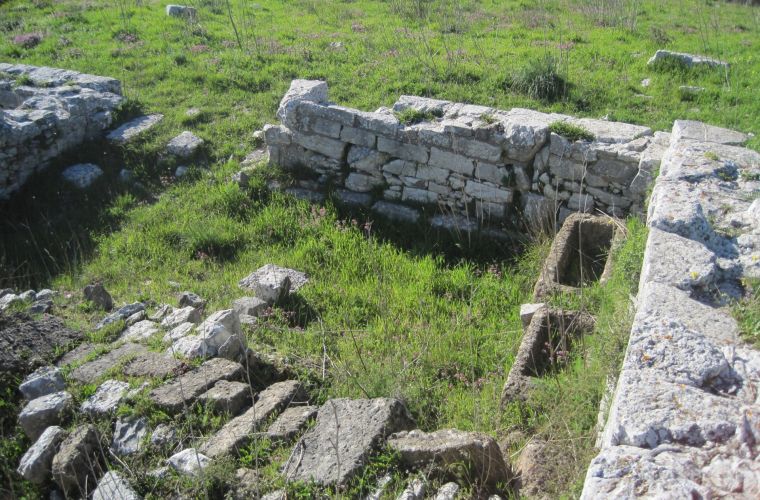 Ruins of IV century b.C.
