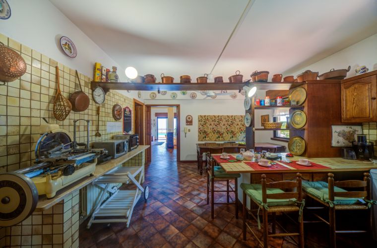 One of the biggest kitchens in Sicily!