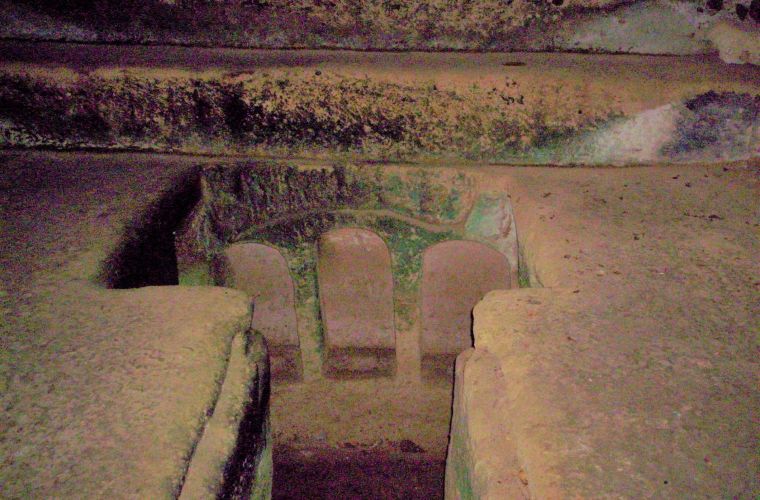 Coste di Santa Febronia: catacomb